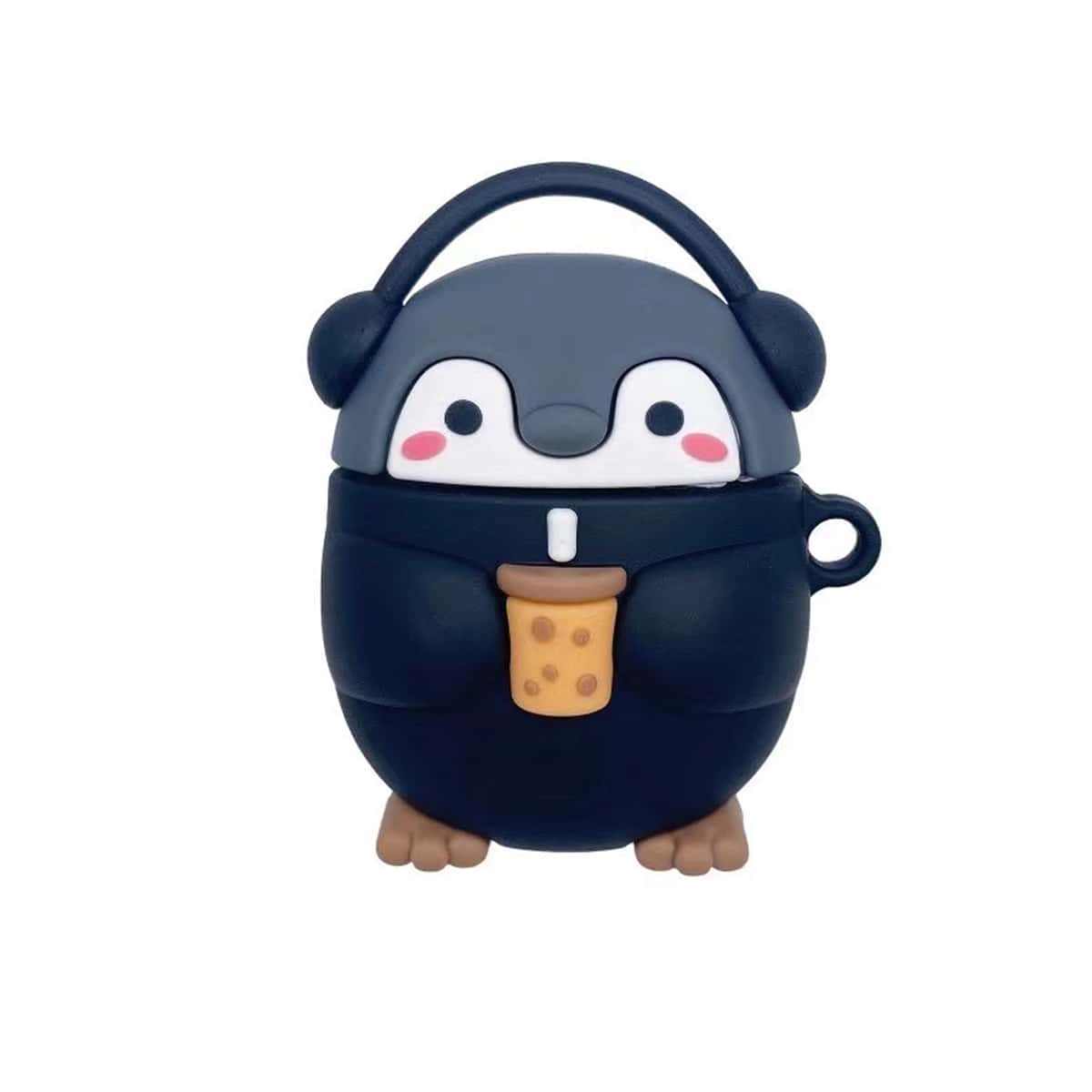

Cartoon Penguin AirPods Case, Multicolor