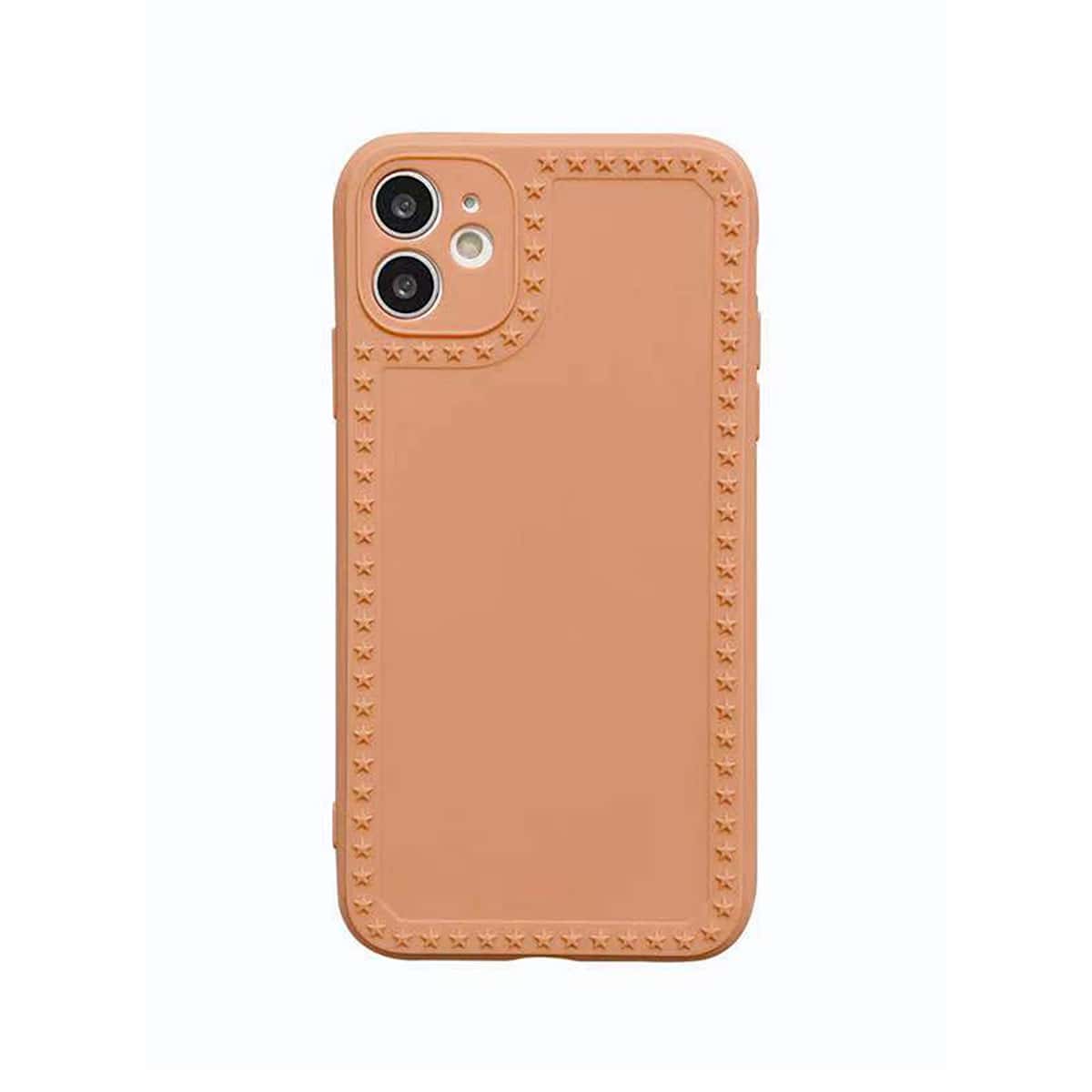 

Star Frame iPhone Case, Orange