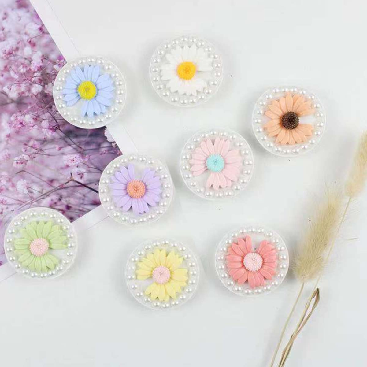 

1pc Random Daisy Phone Holder, Multicolor