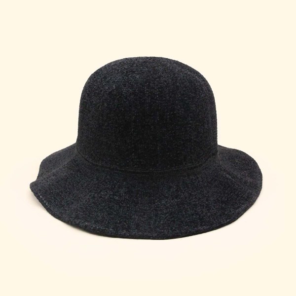 

Solid Bucket Hat, Black