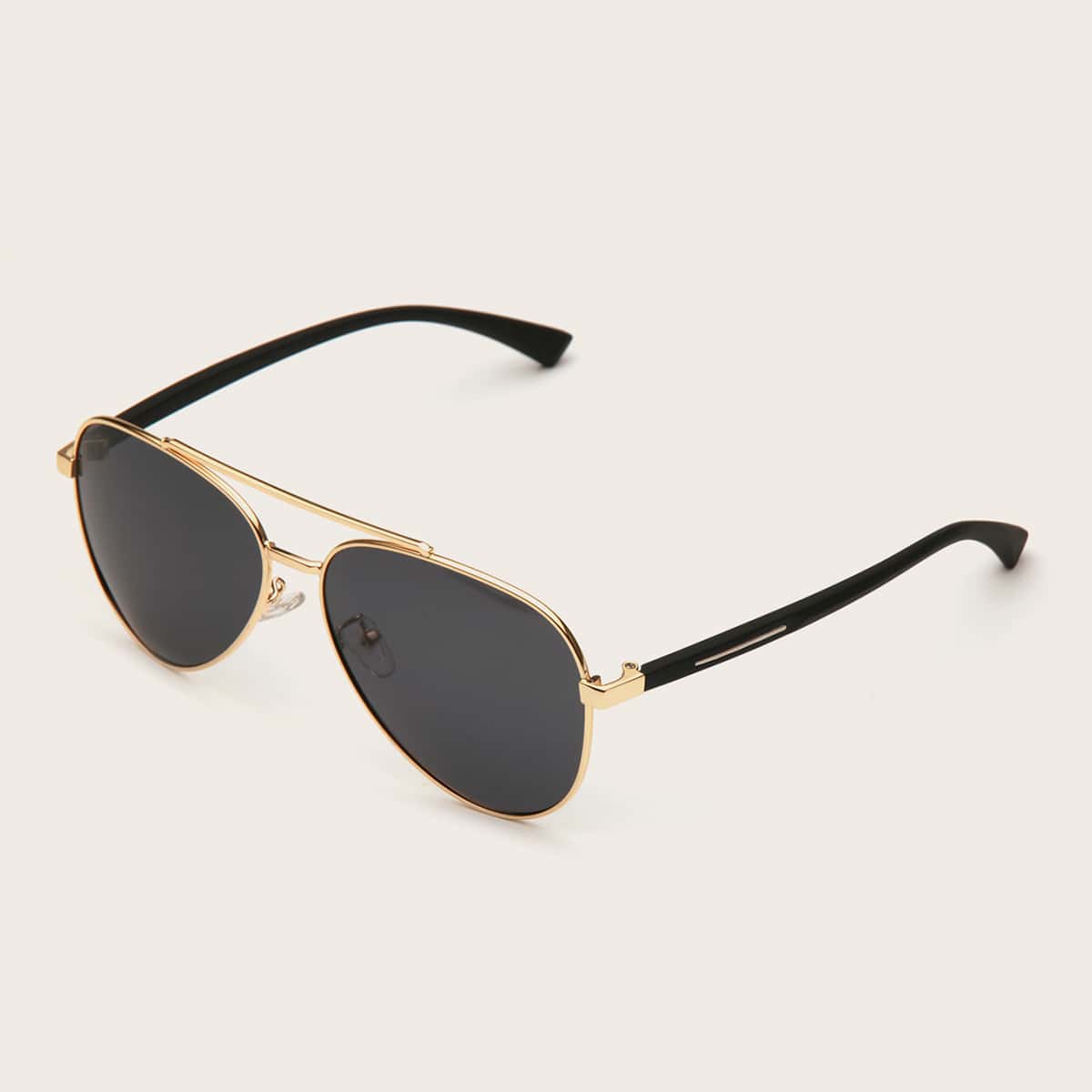 

Guys Top Bar Aviator Sunglasses, Gold