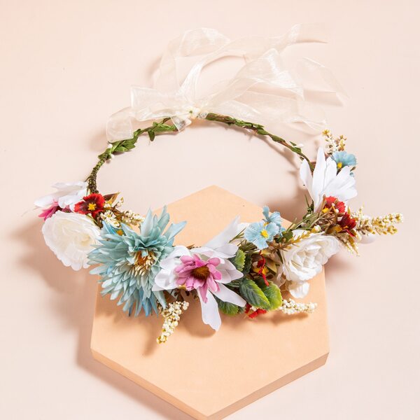 

Flower Decor Headband, Multicolor