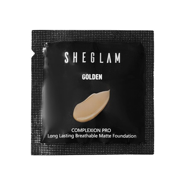 

COMPLEXION PRO Long Lasting Breathable Matte Foundation Sample-GOLDEN