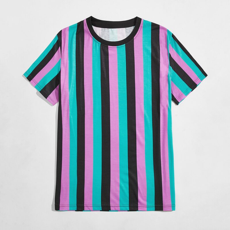 

Guys Striped Tee, Multicolor