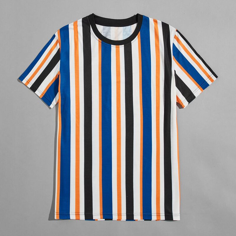 

Guys Striped Tee, Multicolor