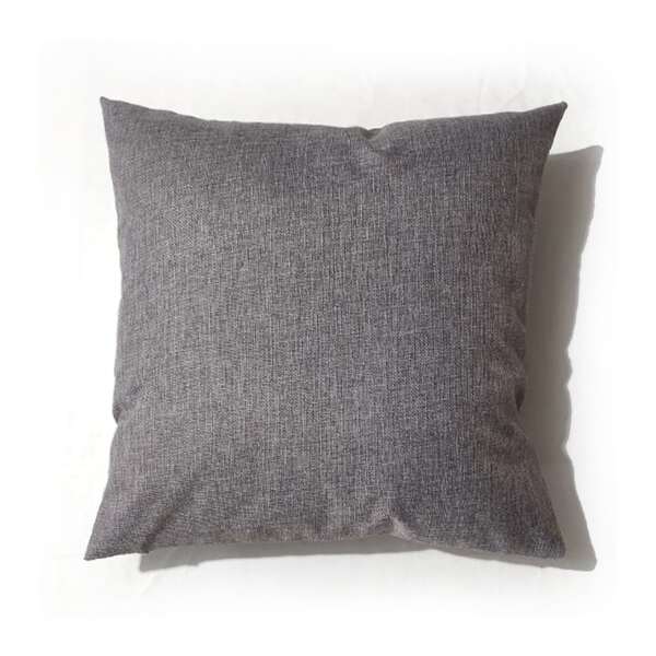 

Plain Cushion Cover Without Filler, Grey