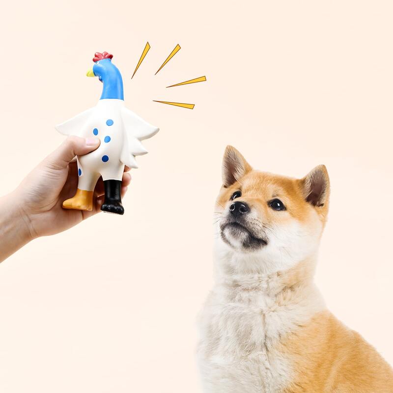 

Cock Shaped Dog Sound Toy, Multicolor