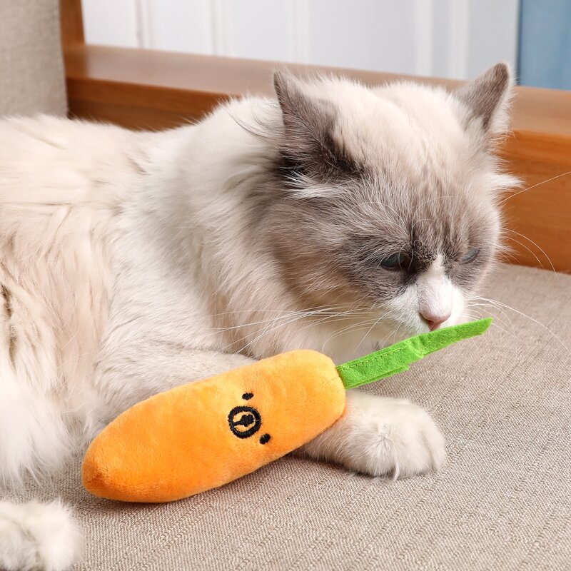 

Cute Plush Cat Toy, Yellow