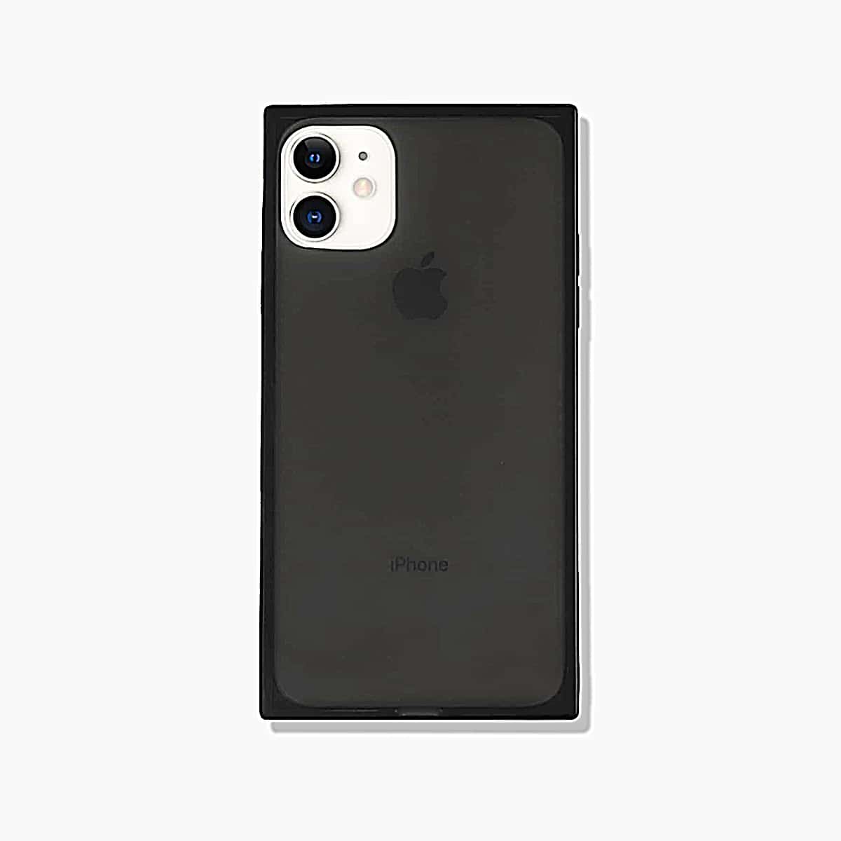 

Solid Square iPhone Case, Black