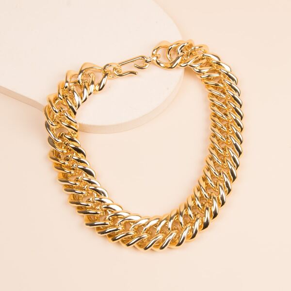 

Minimalist Chain Necklace, Gold