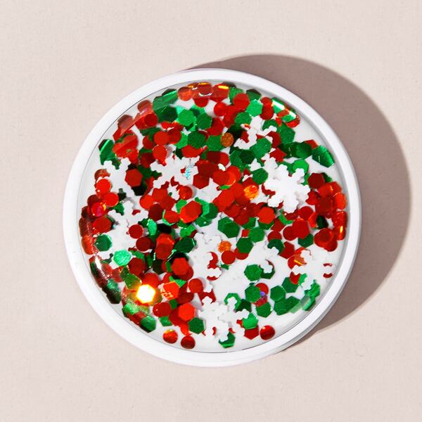 

Christmas Snowflake Pattern Pop-Out Phone Grip, Multicolor