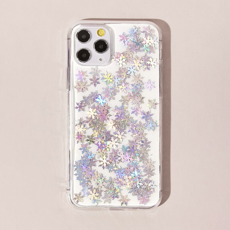 

Laser Snowflake iPhone Case, Multicolor