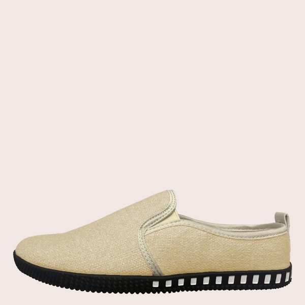 

Men Minimalist Slip On Loafers, Khaki