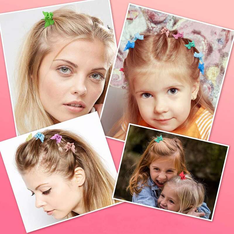 

30pcs Random Butterfly Mini Hair Claw, Multicolor