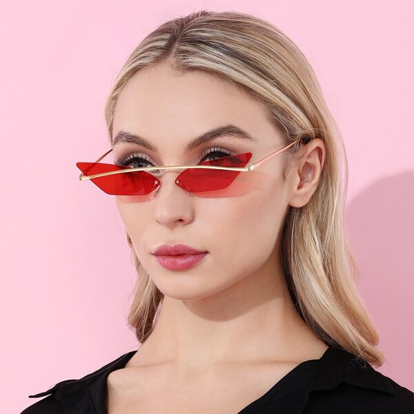 

Tinted Lens Structured Sunglasses