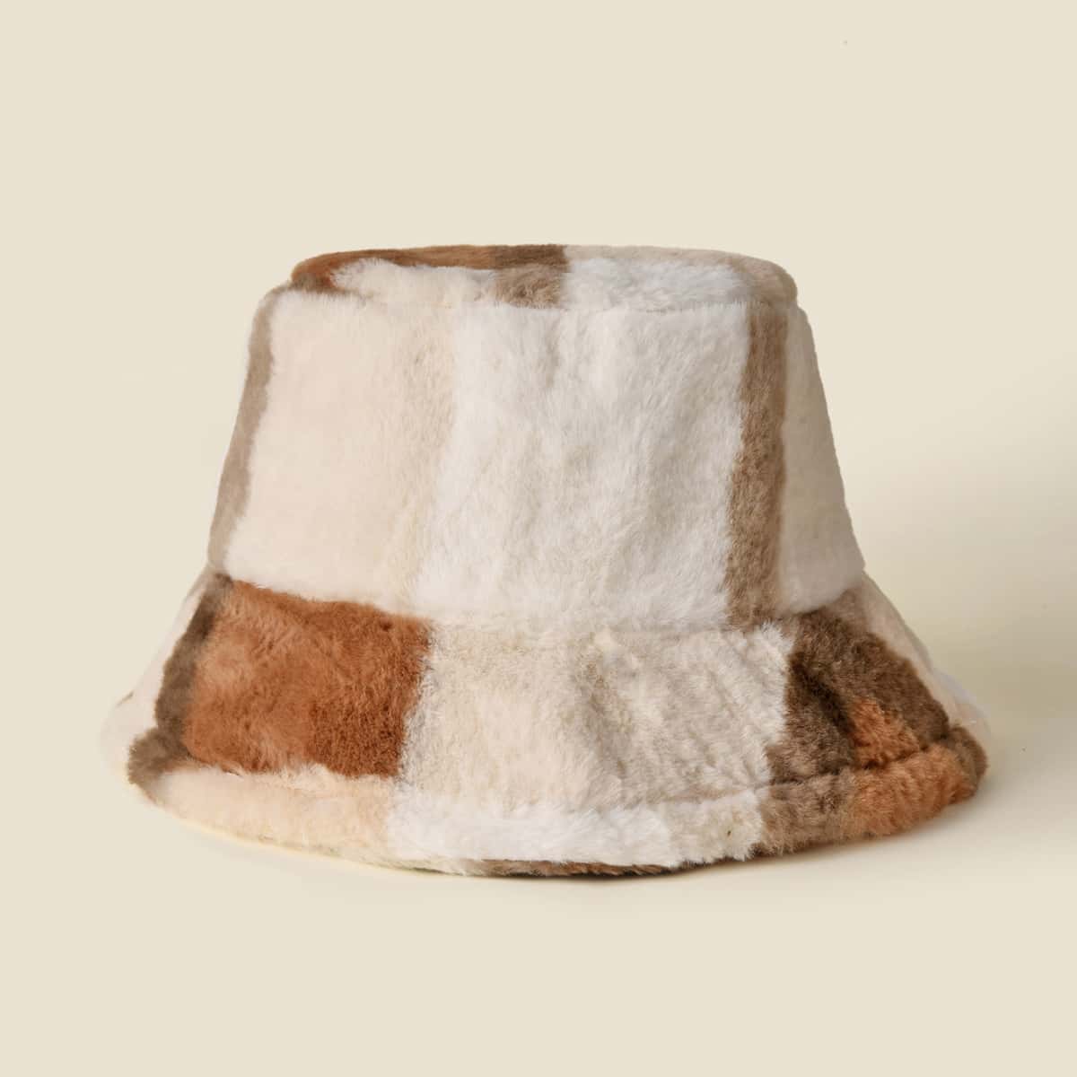 

Fluffy Bucket Hat, Multicolor