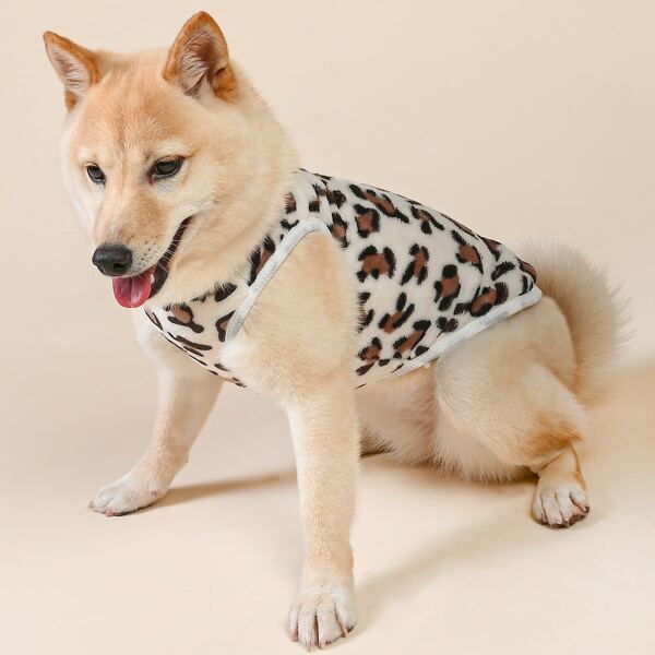 

Leopard Dog Tank, Brown