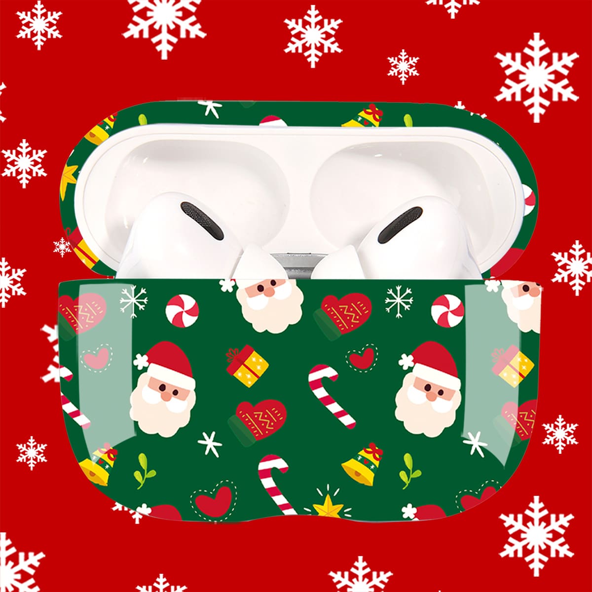 

Christmas Print AirPods Case, Multicolor