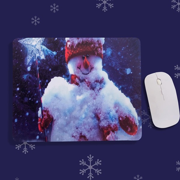 

Christmas Snowman Mouse Pad, Multicolor