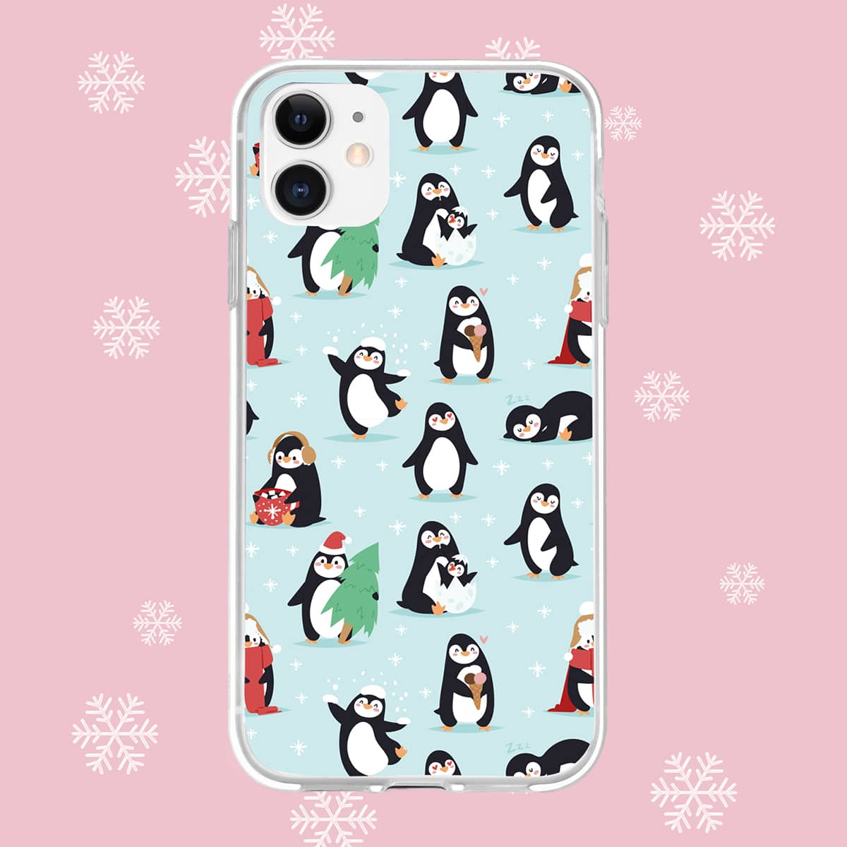 

Christmas Penguin iPhone Case, Multicolor