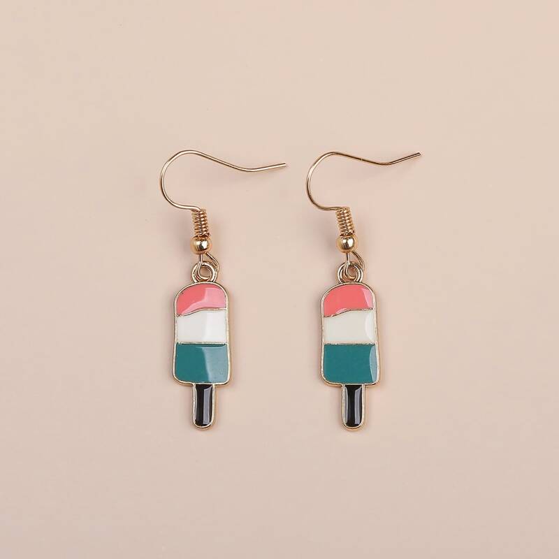 

Popsicle Drop Earrings, Multicolor