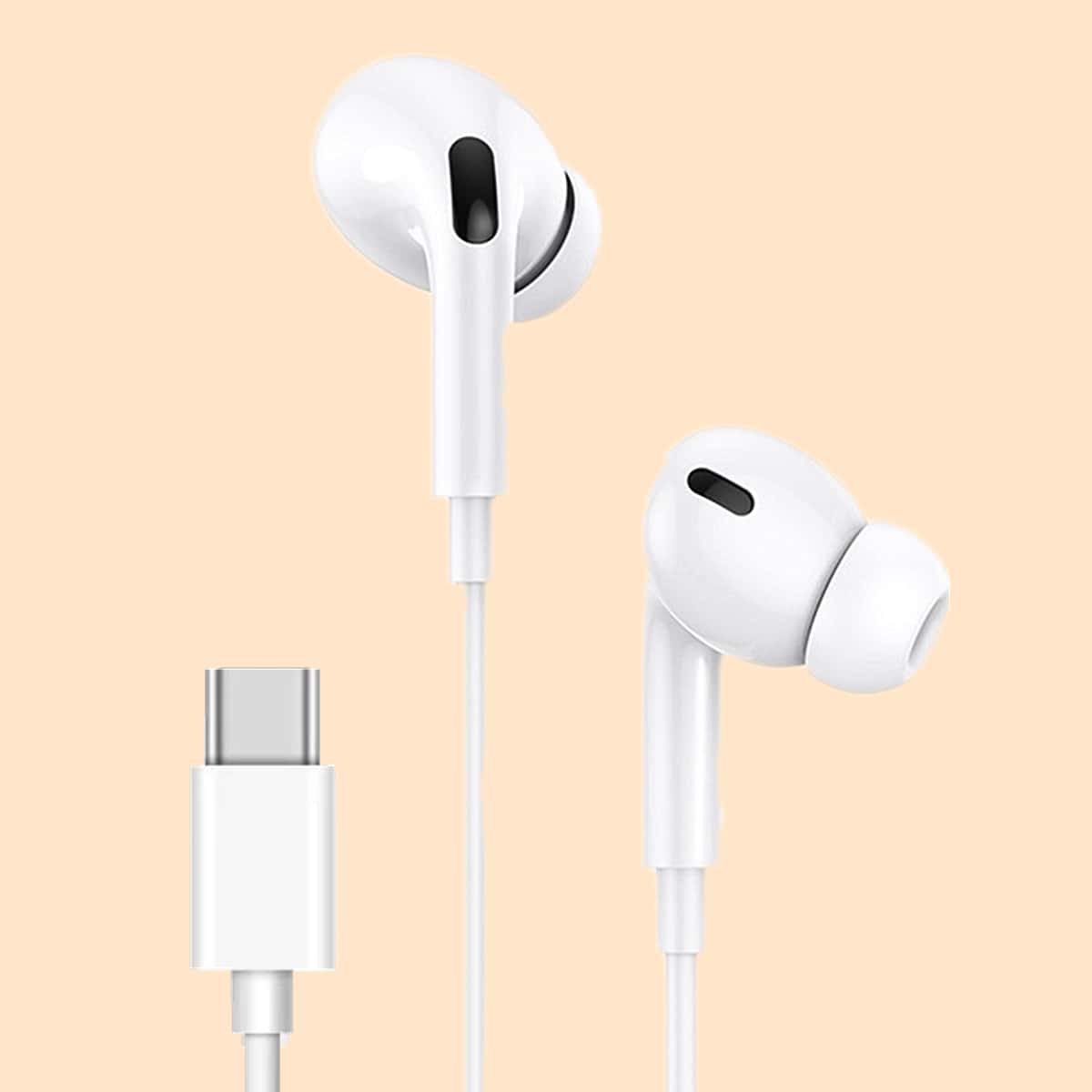 

1pc Type-C In-ear Headphone, White