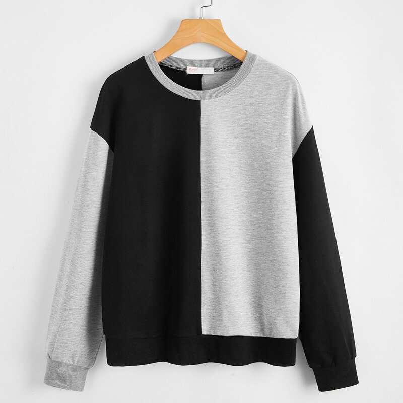 

Two Tone Sweatshirt, Multicolor