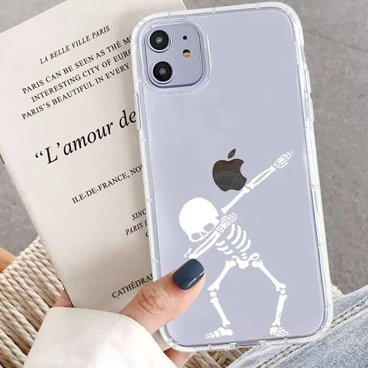 

Skeleton Clear iPhone Case