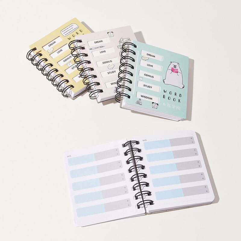 

Random 1pc Spiral Notebook, Multicolor