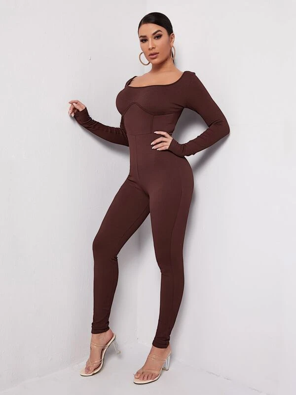 empire waist jumpsuit