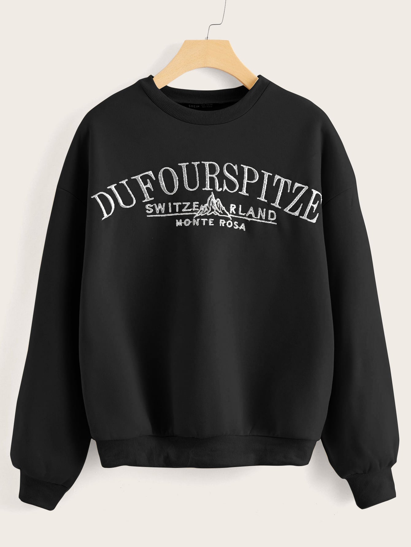 Switzerland sweatshirt shein Clearance