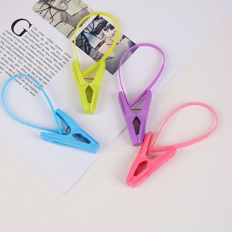 

12pcs Plastic Clothespin, Multicolor