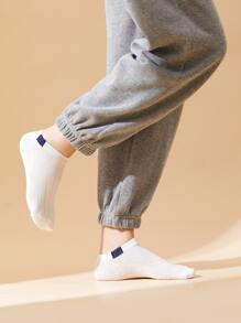 Calcetines tobilleros simples - Blanco - Ver 4