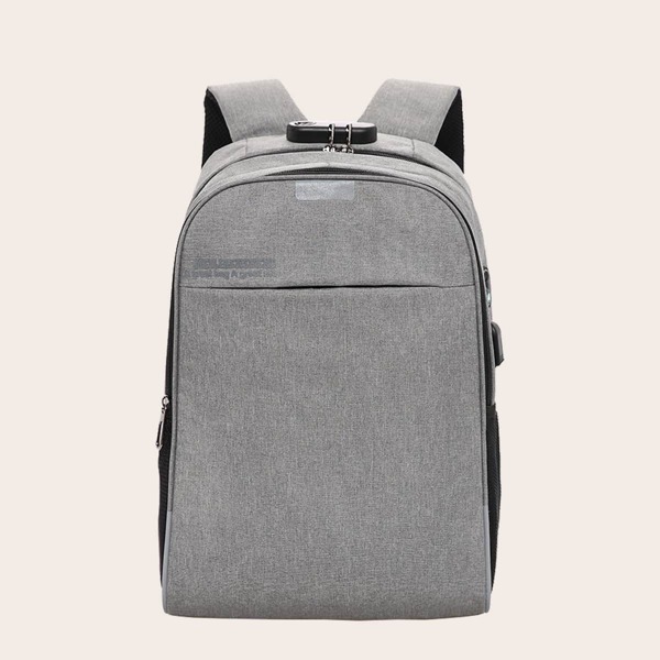 

Men Large Capacity Backpack, Grey
