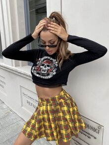 MEYSI KIM Áo thun Tương phản Mesh Lễ Các Thánh Giải trí - màu đen - Xem 6