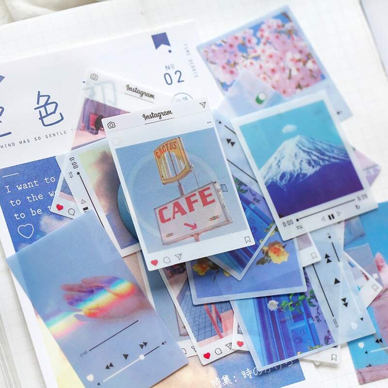 

40pcs Random Mixed Pattern Sticker, Multicolor