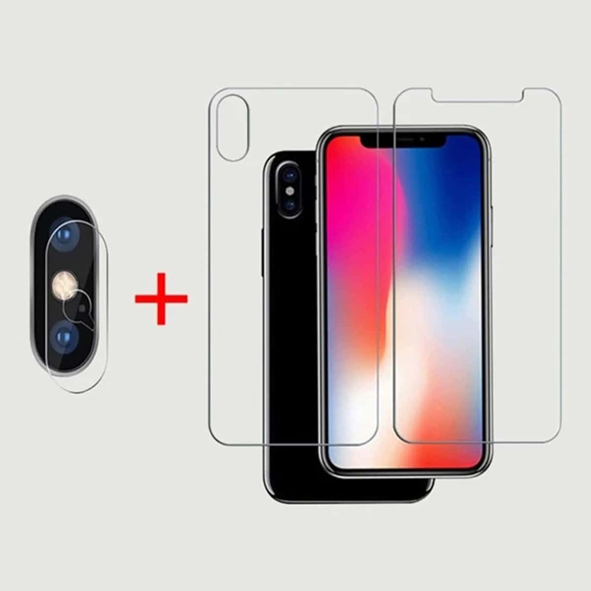 

3pcs Phone Protection Film, Clear