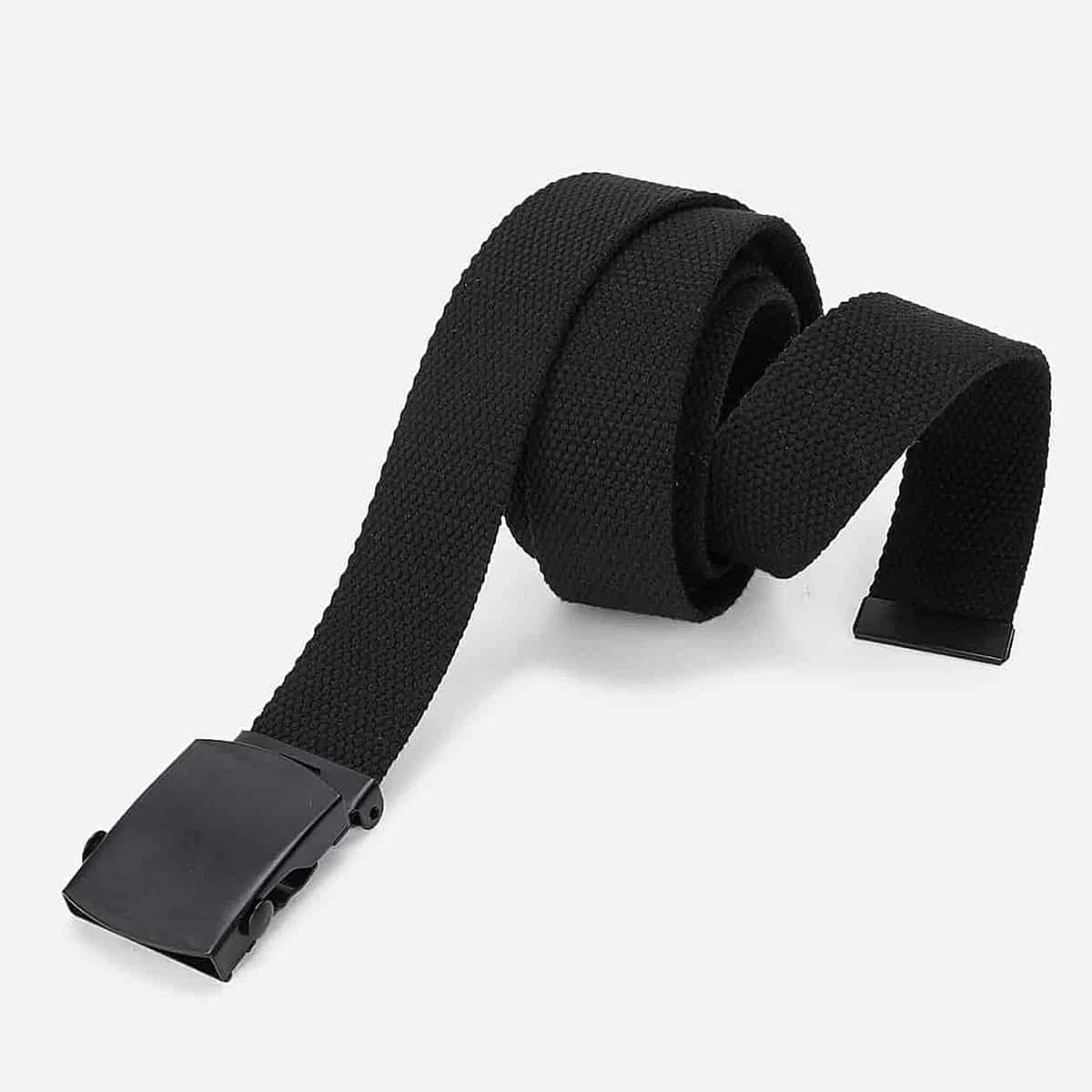

Solid Tape Belt, Black