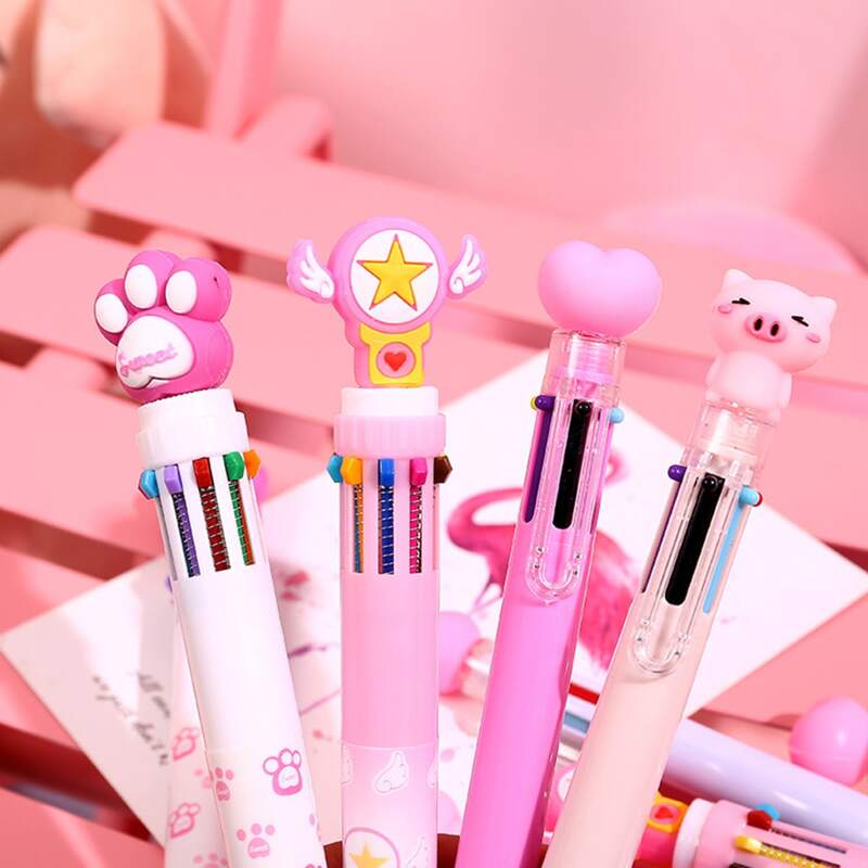 

1pc Random Multicolor Ballpoint Pen