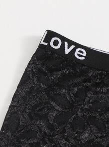 4 gói băng thư hoa ren panty set - Nhiều màu - Xem 3