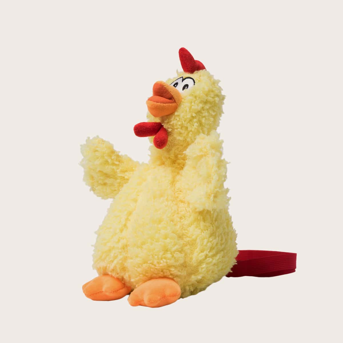 

Cartoon Chicken Teddy Crossbody Bag, Yellow