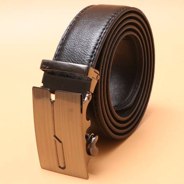 

Men Automatic Buckle Belt, Black