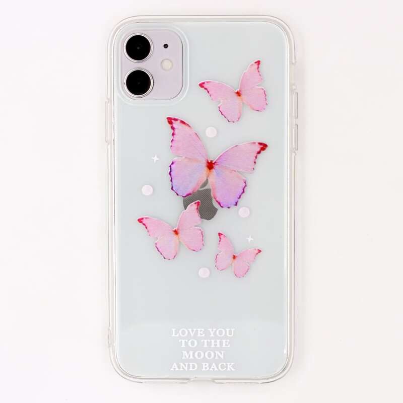 

Butterfly Clear iPhone Case