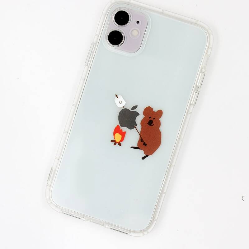 

Cartoon Mouse Clear iPhone Case