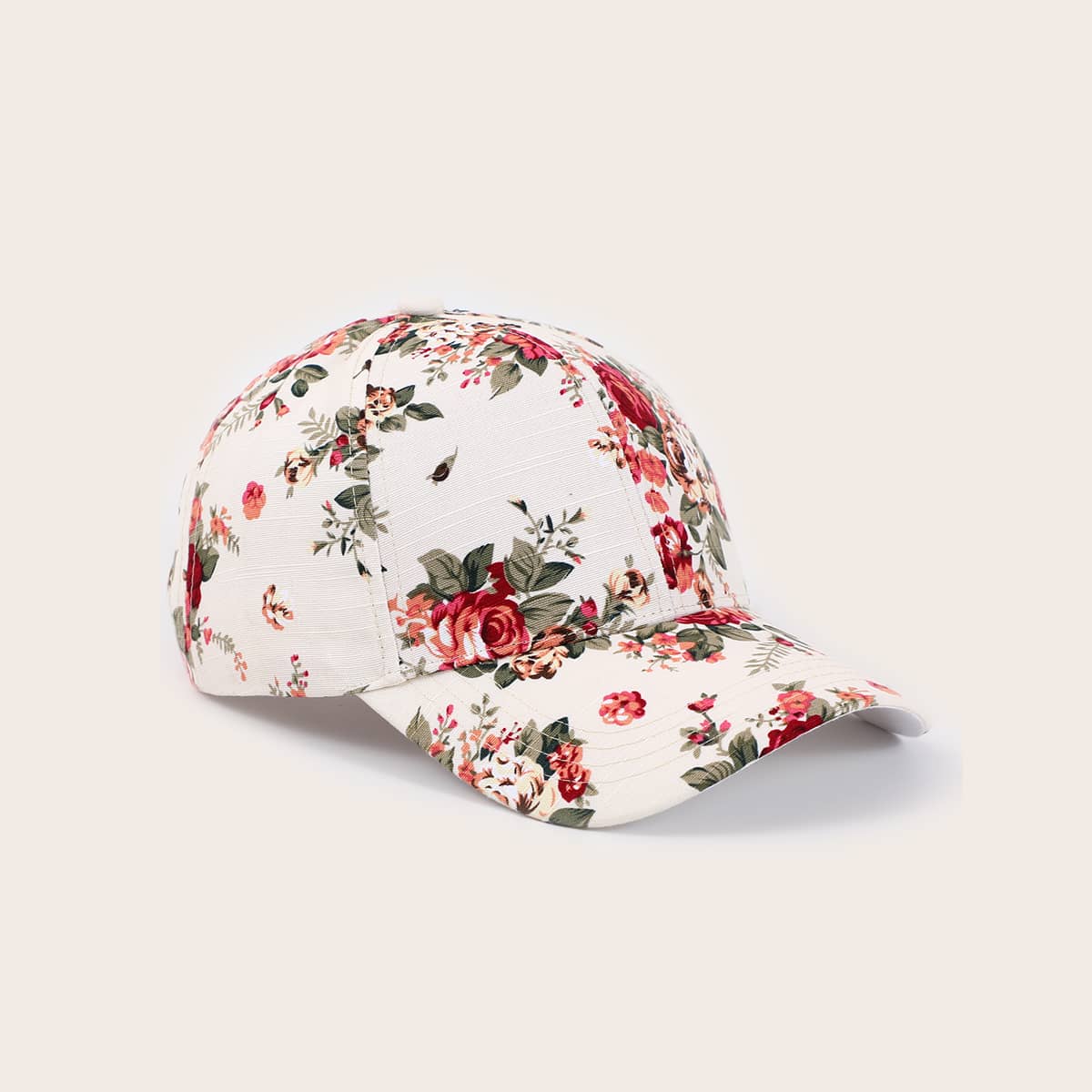 

Floral Baseball Cap, Multicolor