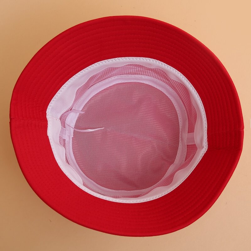 

Solid Bucket Hat, Red