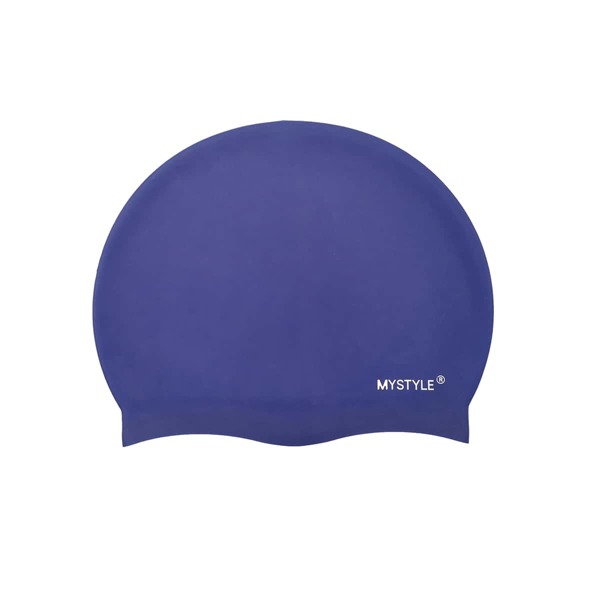 

Waterproof Silicone Swimming Cap, Navy blue