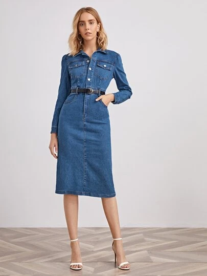 denim dresses at next