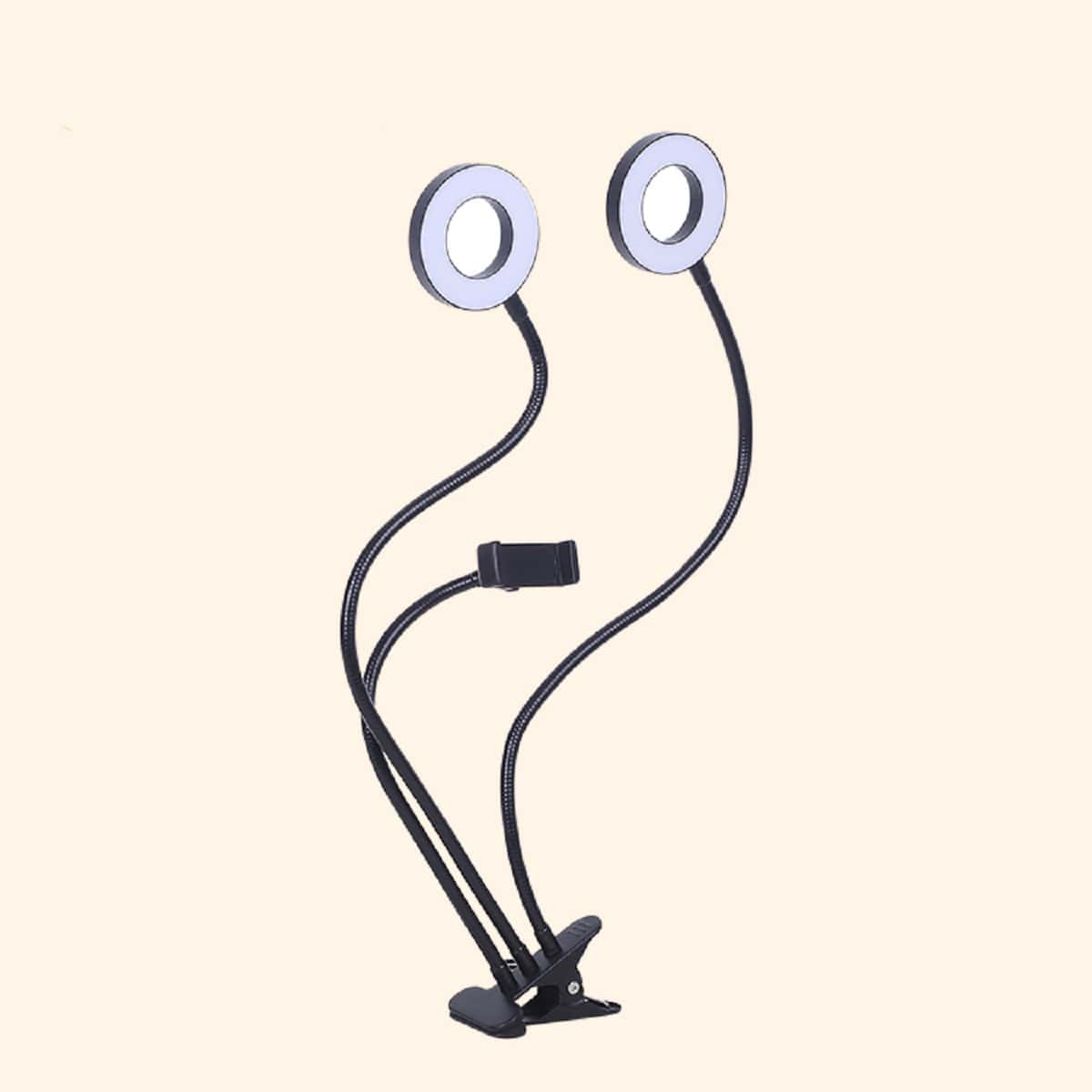 

Clip Fill Light & Phone Holder, Black