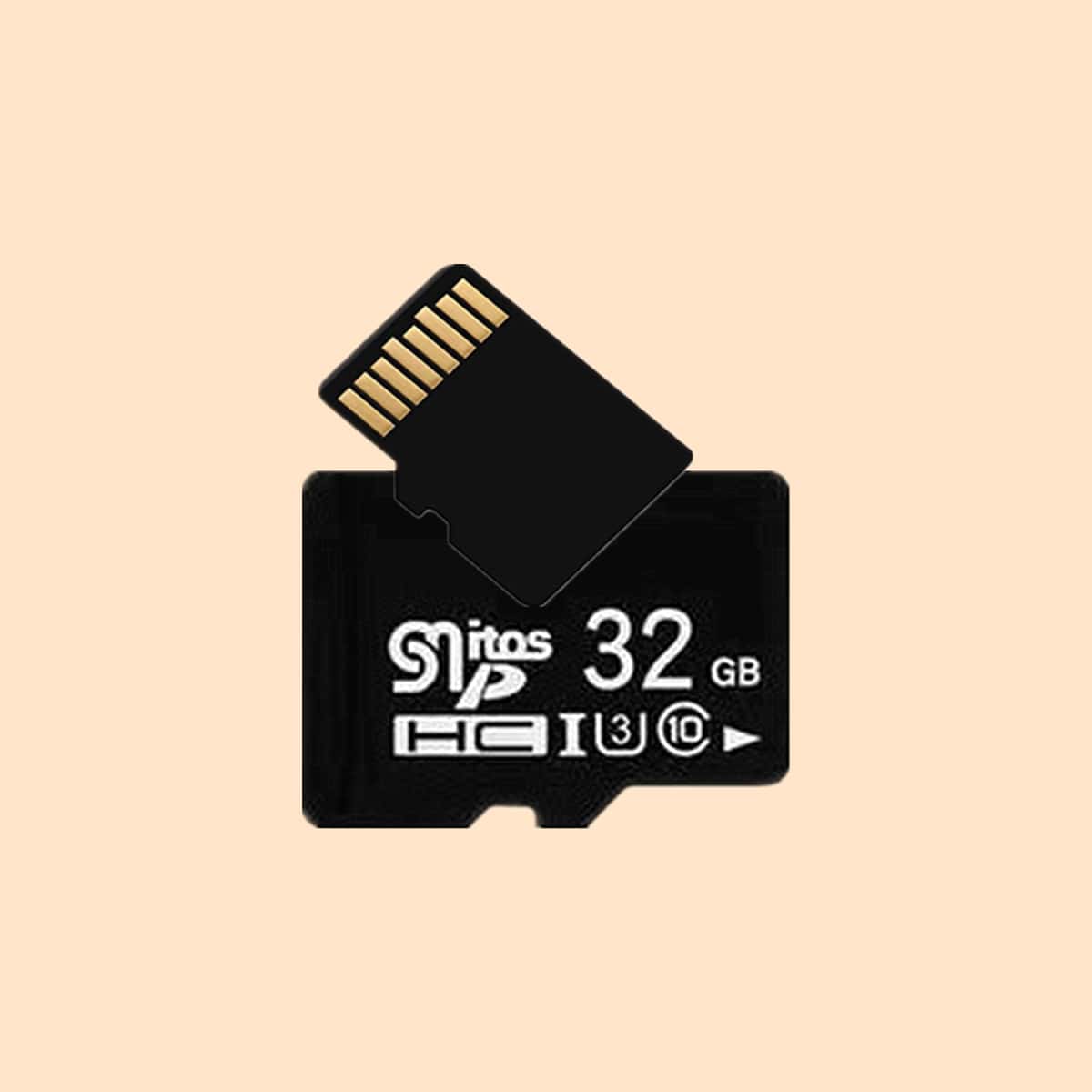 

1pc Memory Card, Black